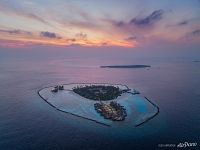 Закат на Мальдивах №1