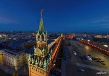 Спасская башня, Москва, Россия