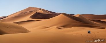 Панорама пустыни Сахара