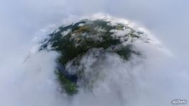 Облака над деревней Калакунда и рекой Илекса
