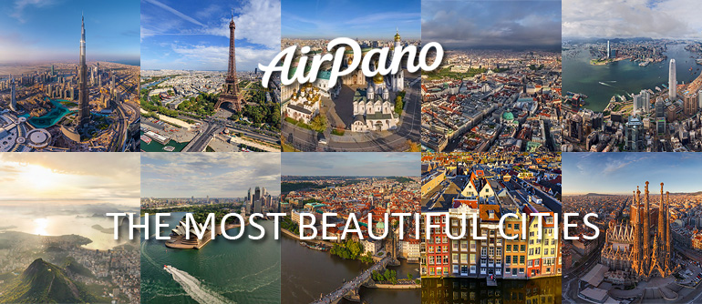 The most beautiful cities in the world | 360° Aerial Panoramas, 360 ...