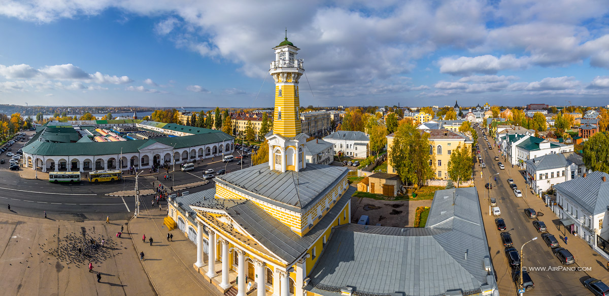 Кострома фото сверху