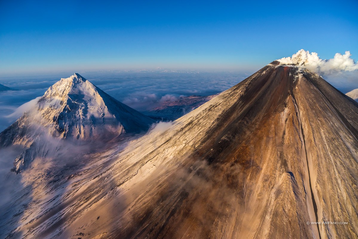 Ключевский вулкан фото