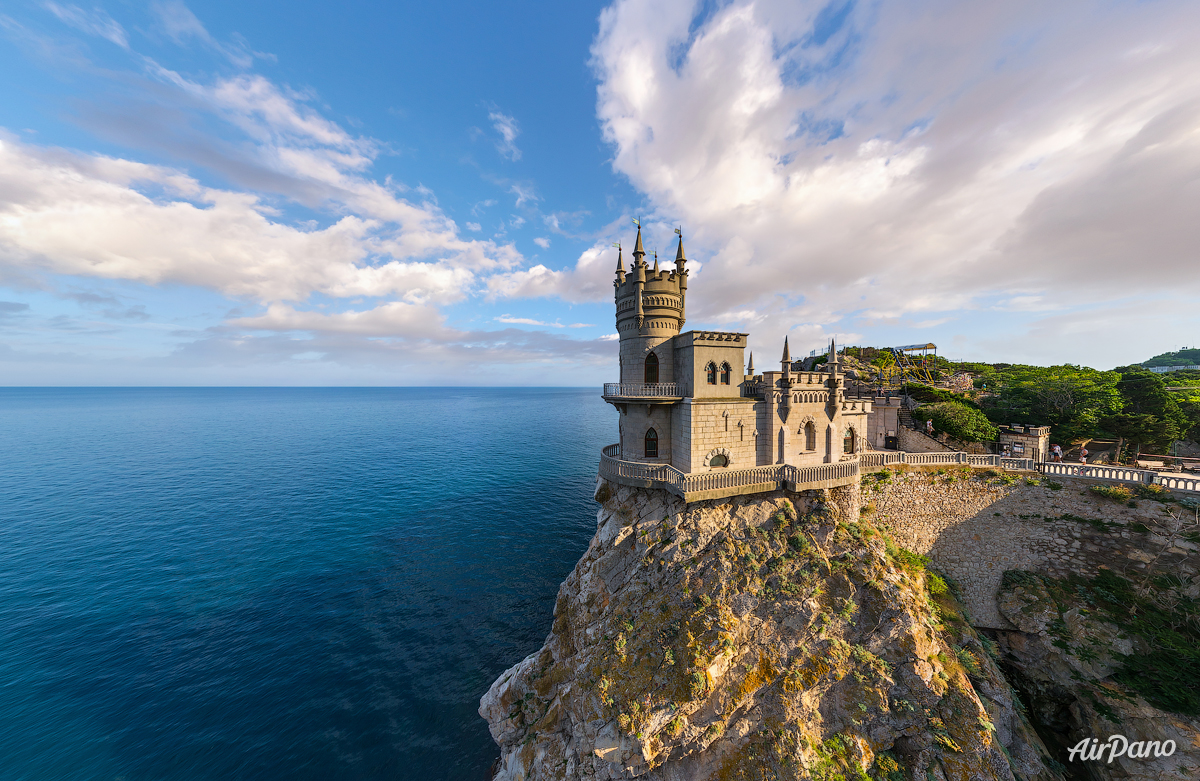 Панорама Ласточкино гнездо Крым