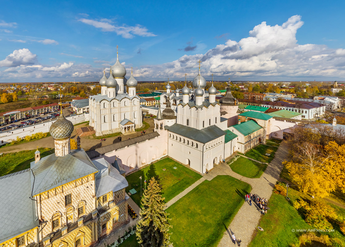 Ростовский кремль фото сверху