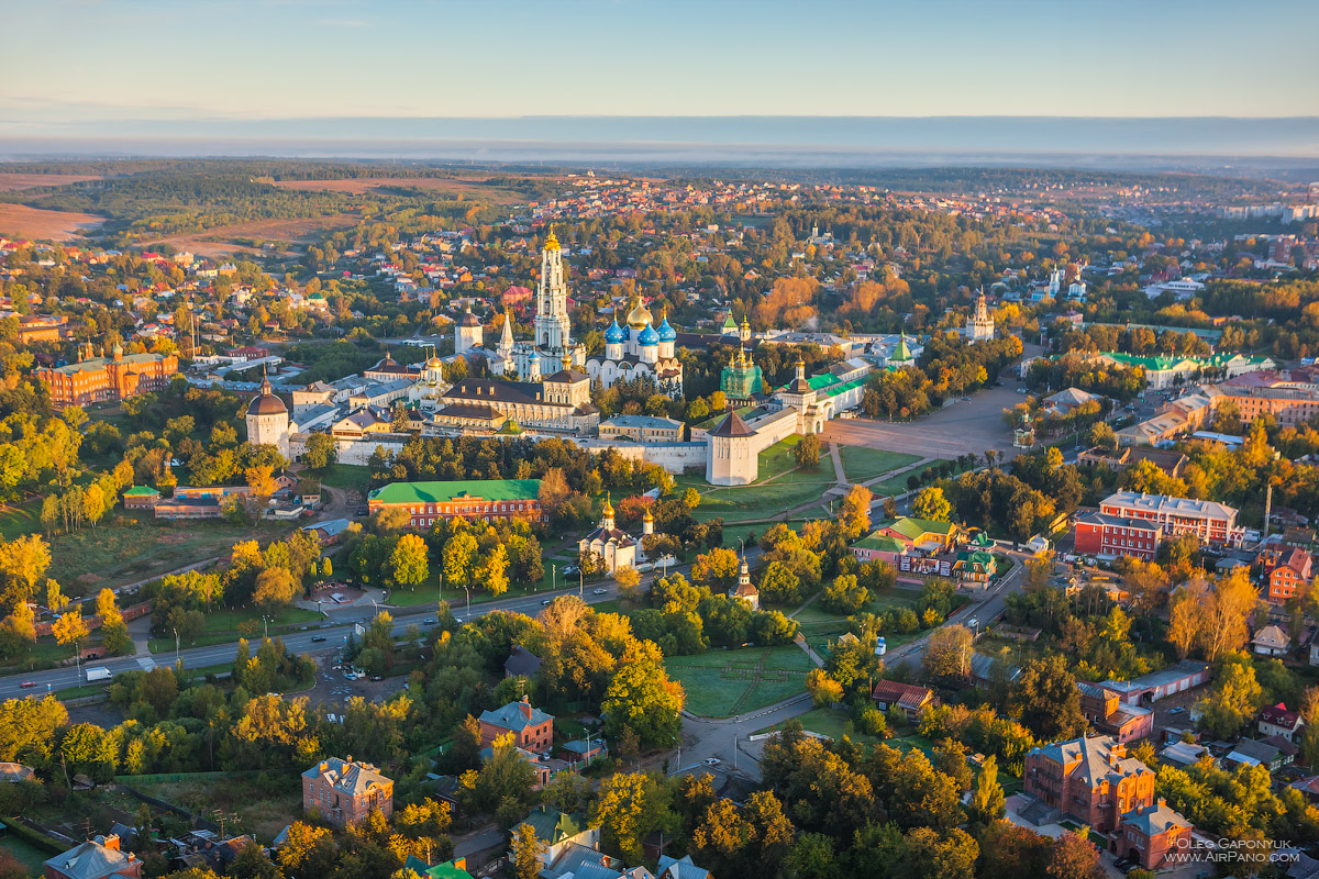 Карта сергиев посад панорама