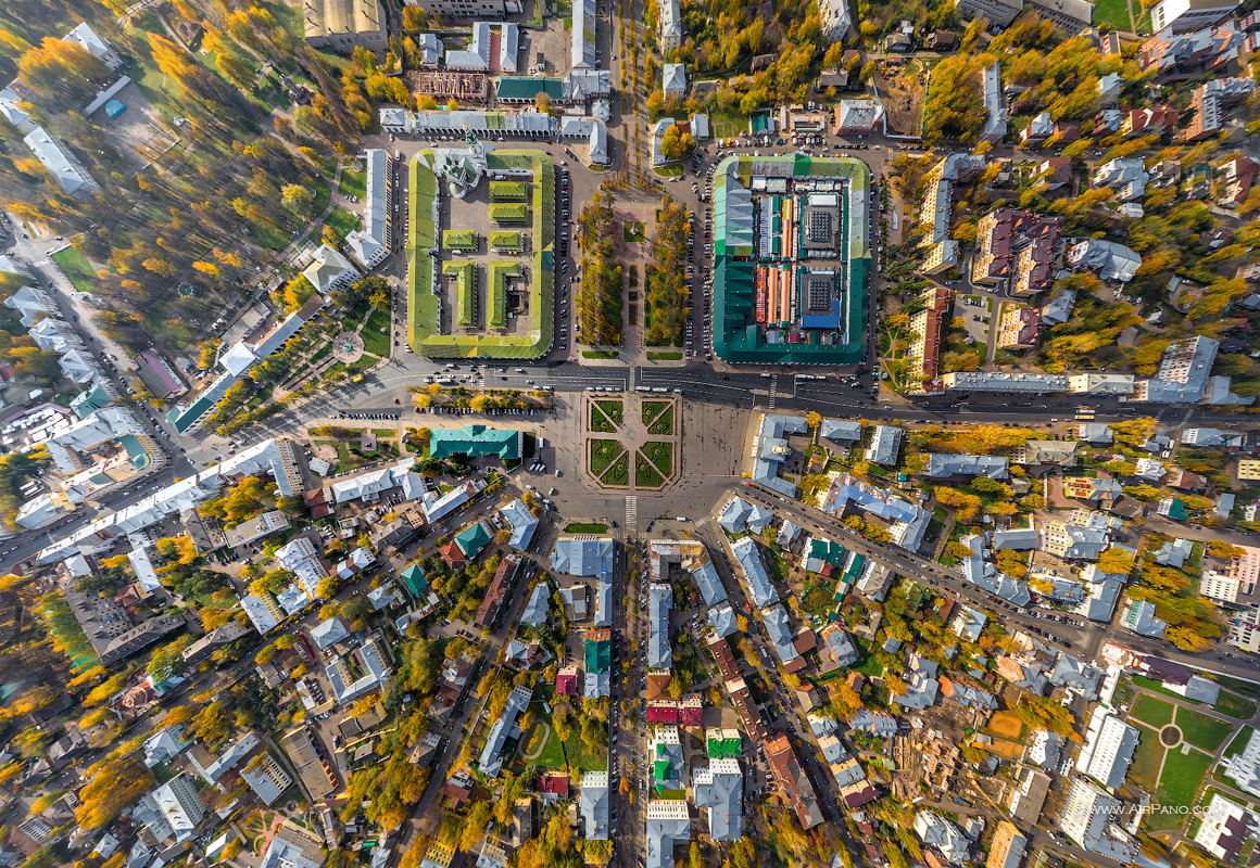 Кострома карта города спутник