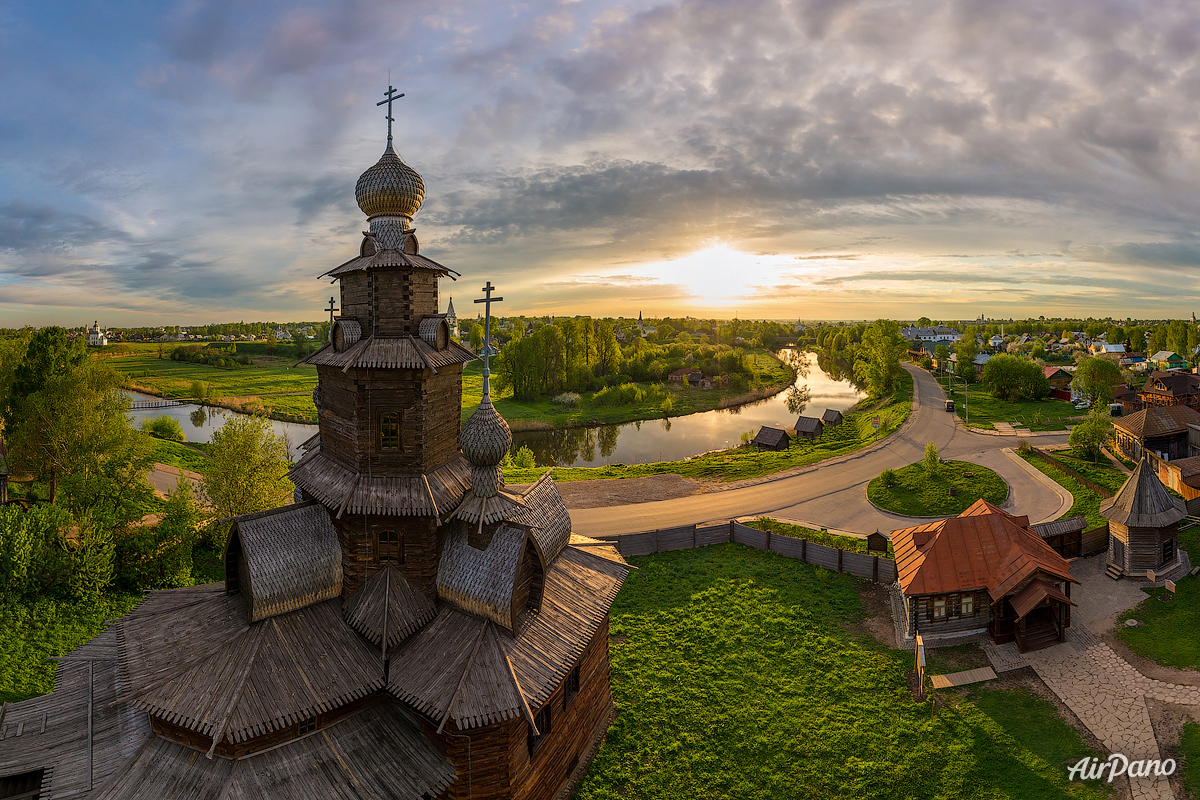 Монастырь панорама