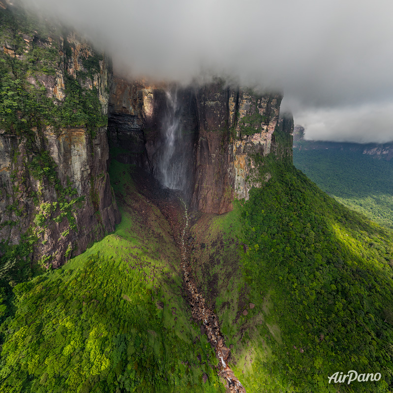 Фотошторы водопад Анхель