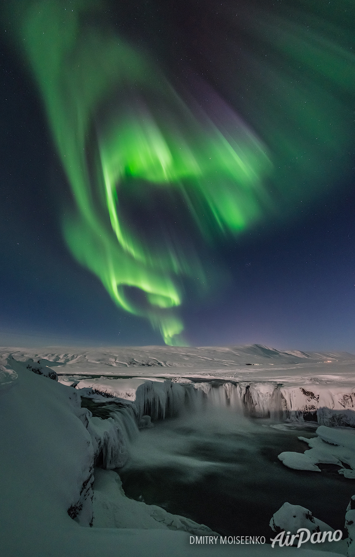 Северное сияние в исландии фото