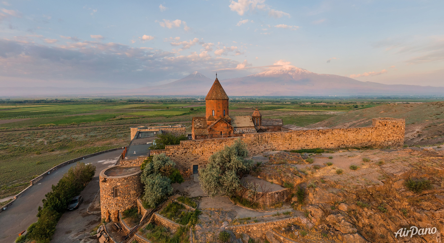 Армянский Церковь исторический хор Вирап