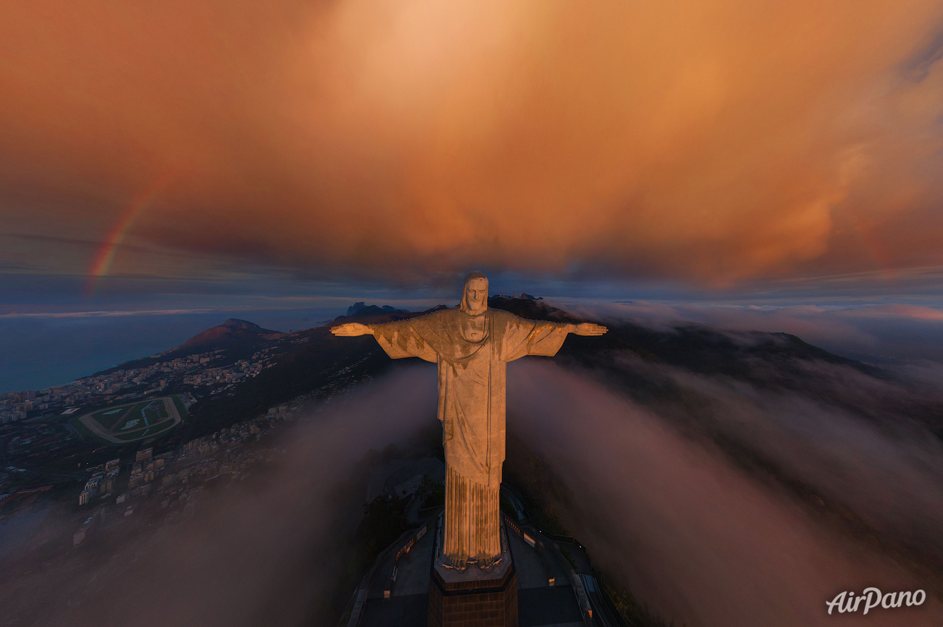 Статуя Христа Искупителя Рио де Жанейро Бразилия