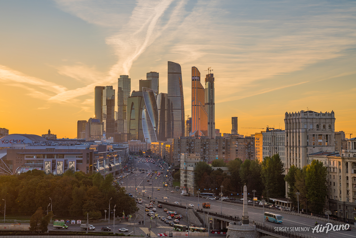 Москва сити панорама фото