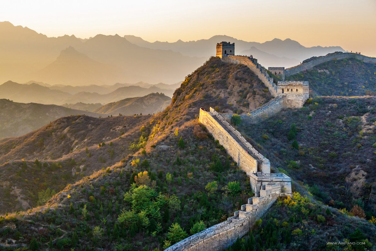 Великая китайская стена лестница