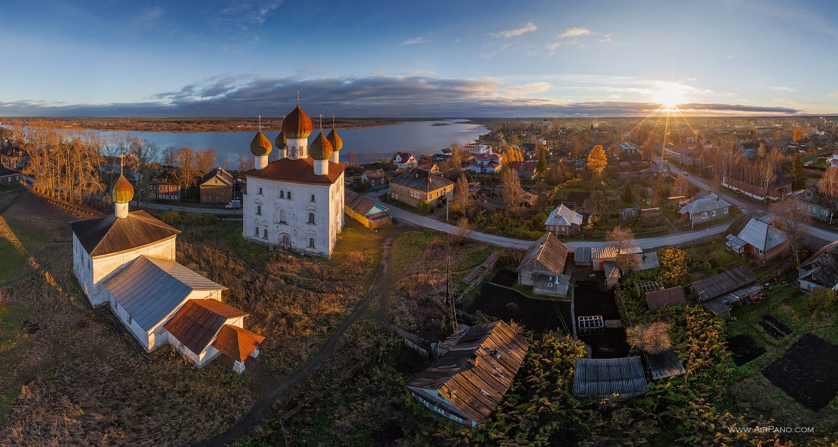 Старая торговая площадь Каргополь